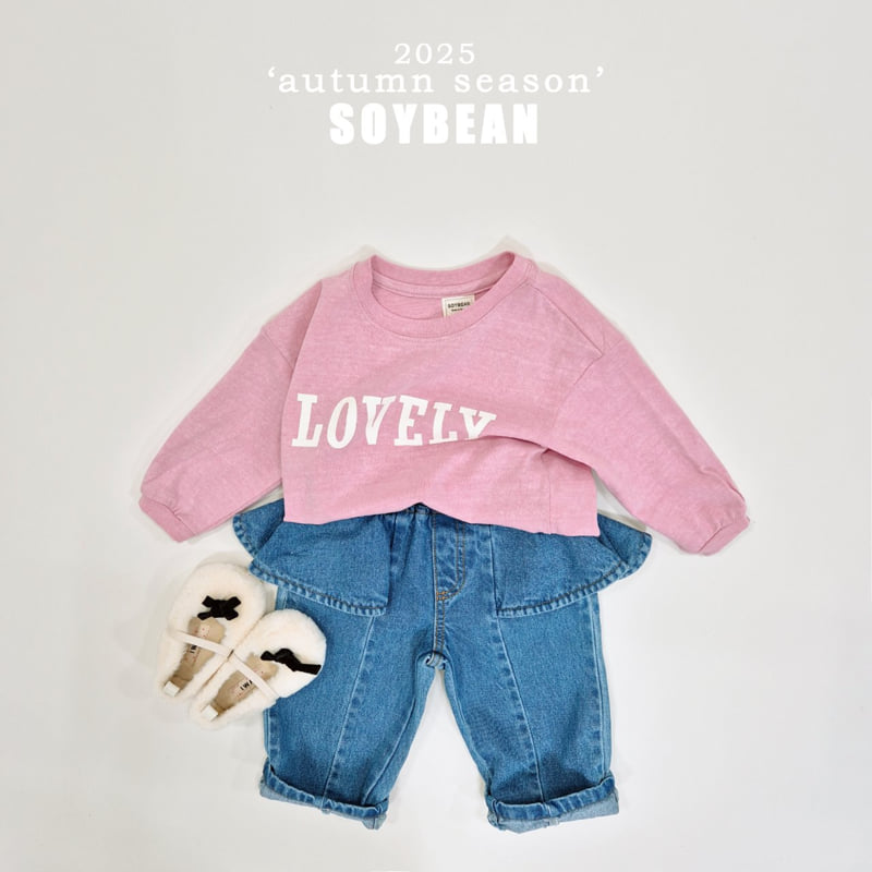 Soybean - Korean Children Fashion - #minifashionista - Pigment Love Tee - 3