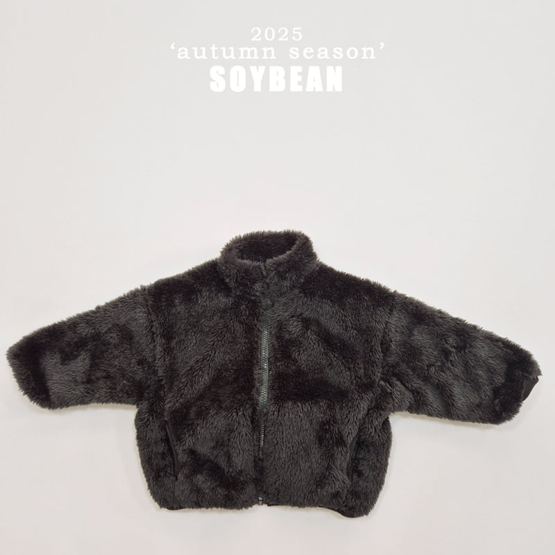 Soybean - Korean Children Fashion - #minifashionista - Cotton Candy Fleece Jacket - 11