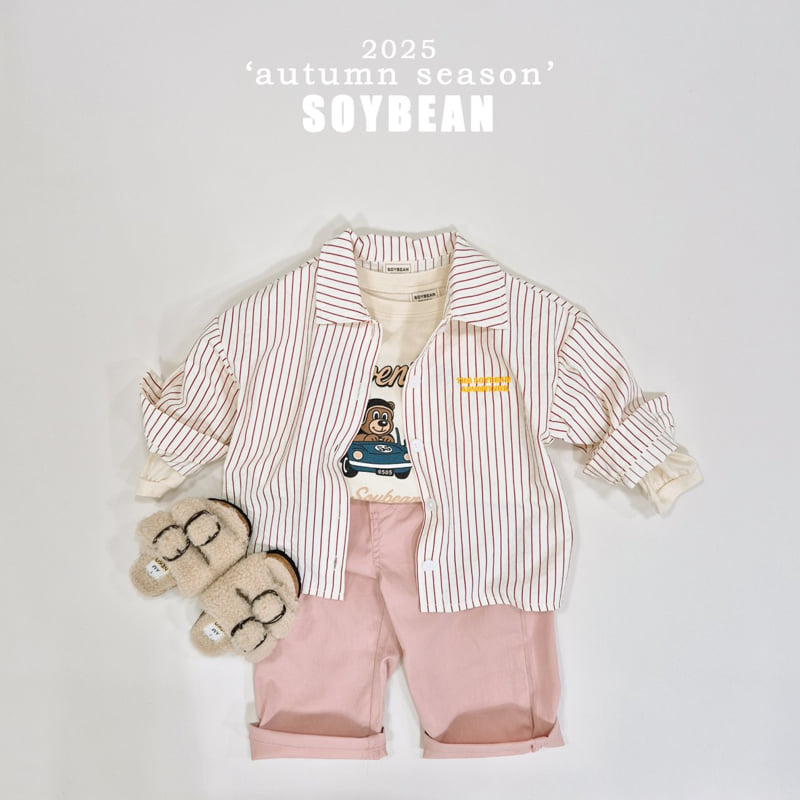 Soybean - Korean Children Fashion - #minifashionista - Straw Comfort Shirt - 3