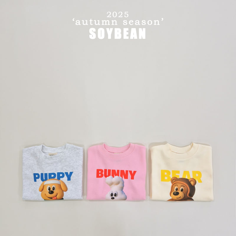 Soybean - Korean Children Fashion - #minifashionista - Animal Friends Sweatshirt - 7