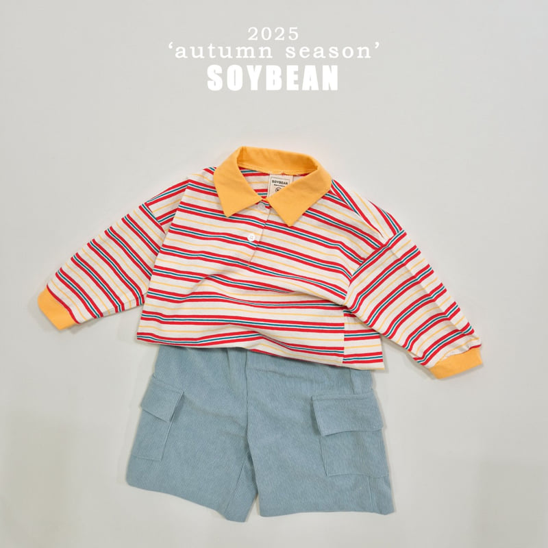 Soybean - Korean Children Fashion - #prettylittlegirls - Raglan Collar Tee - 11