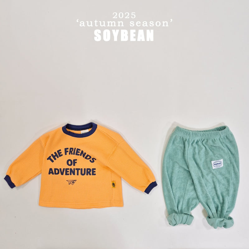 Soybean - Korean Children Fashion - #prettylittlegirls - Waffle Tee - 7