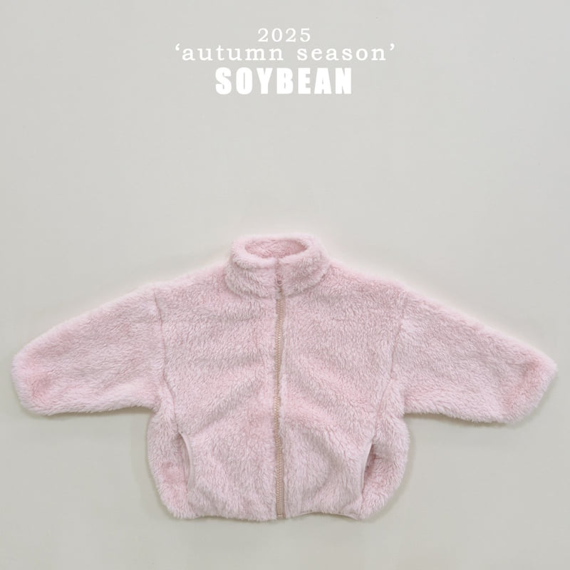 Soybean - Korean Children Fashion - #prettylittlegirls - Cotton Candy Fleece Jacket - 12