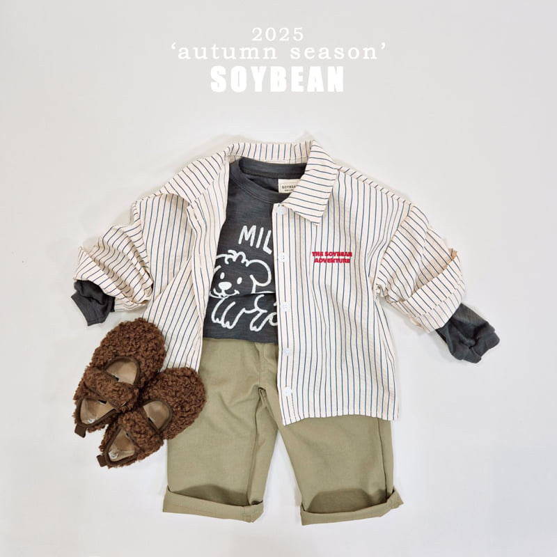 Soybean - Korean Children Fashion - #minifashionista - Straw Comfort Shirt - 4
