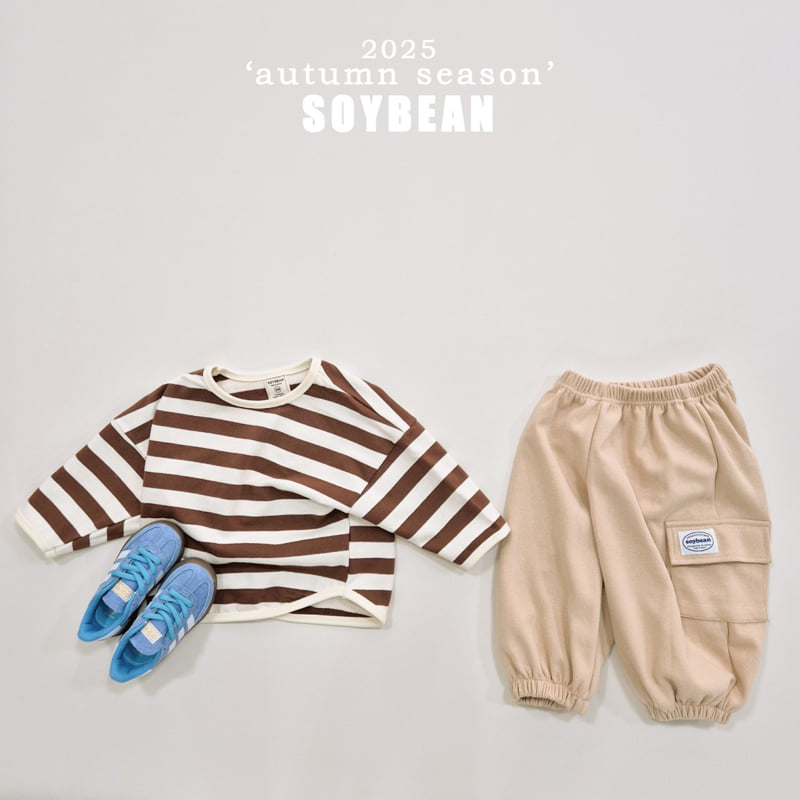 Soybean - Korean Children Fashion - #prettylittlegirls - Stripe Sweatshirt - 11