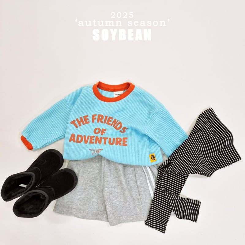 Soybean - Korean Children Fashion - #minifashionista - Stretchy Stripe Leggings - 4