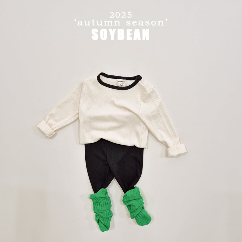 Soybean - Korean Children Fashion - #prettylittlegirls - Two Tone Cozy Easywear - 7