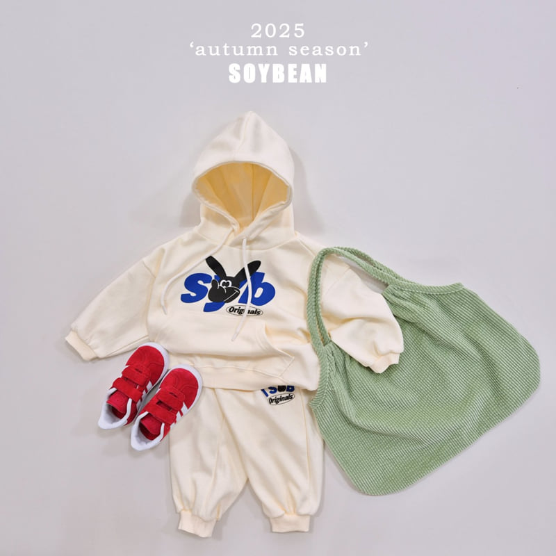 Soybean - Korean Children Fashion - #toddlerclothing - SYB Hooded Top Bottom Set - 4