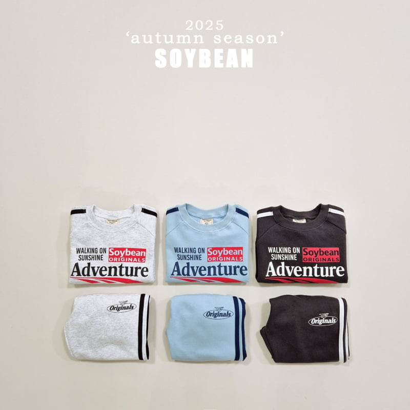 Soybean - Korean Children Fashion - #stylishchildhood - Sideline Top Bottom Set - 9