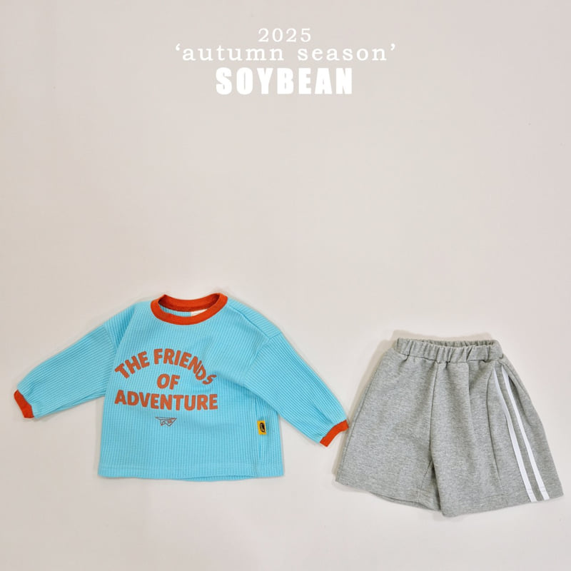 Soybean - Korean Children Fashion - #todddlerfashion - Waffle Tee - 8