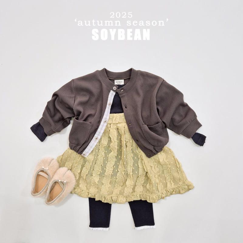 Soybean - Korean Children Fashion - #todddlerfashion - Chiffon Bustier One-Piece - 7