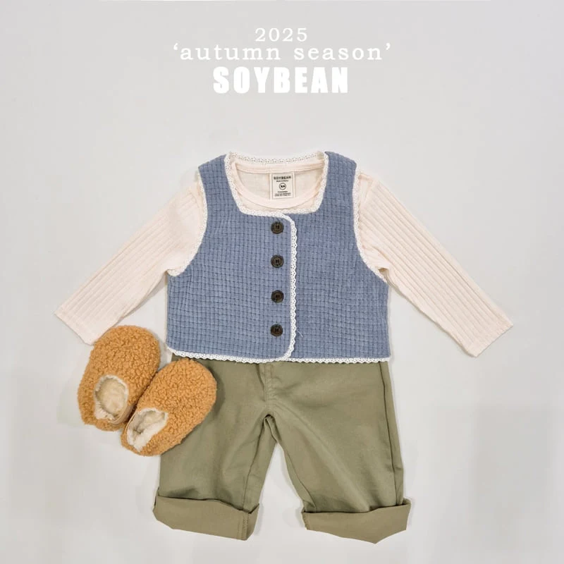 Soybean - Korean Children Fashion - #todddlerfashion - Little Lace Vest - 5