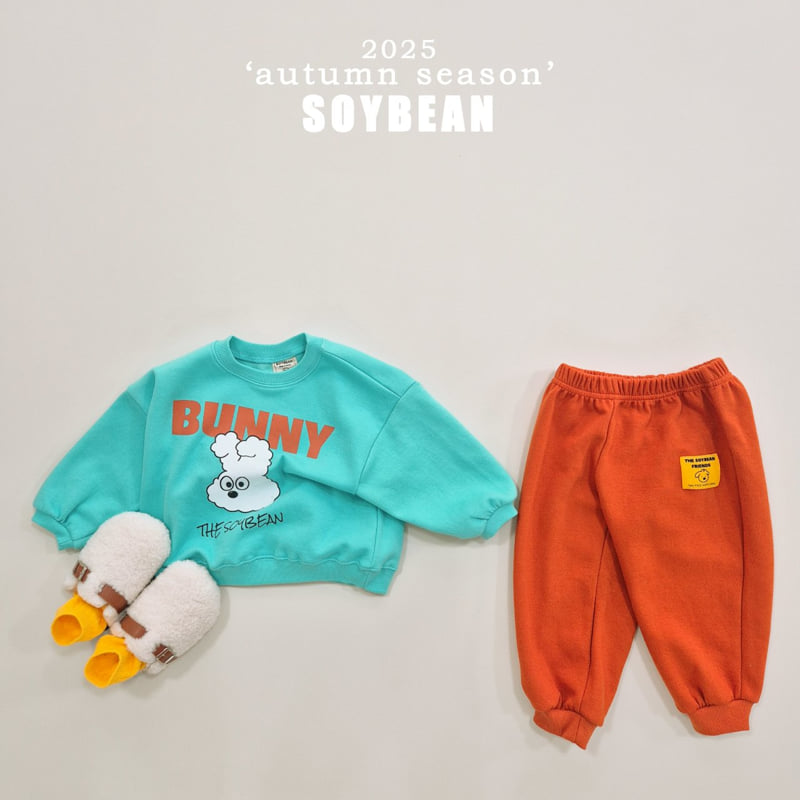 Soybean - Korean Children Fashion - #todddlerfashion - Cloud Rabbit Top Bottom Set - 11