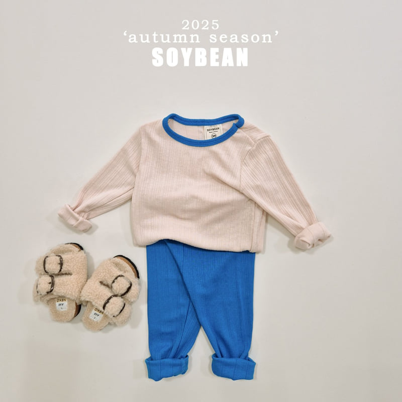 Soybean - Korean Children Fashion - #todddlerfashion - Two Tone Cozy Easywear - 8