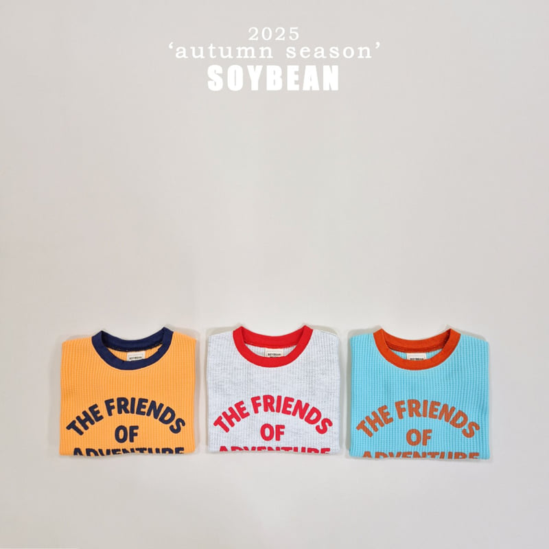 Soybean - Korean Children Fashion - #toddlerclothing - Waffle Tee - 9