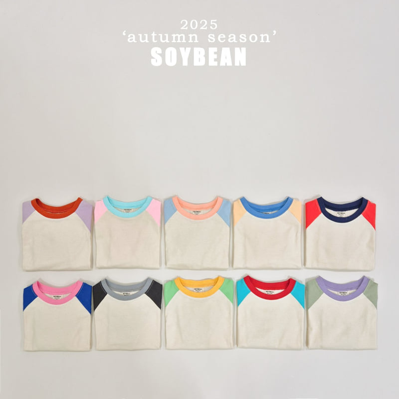 Soybean - Korean Children Fashion - #toddlerclothing - Candy RaglanTee