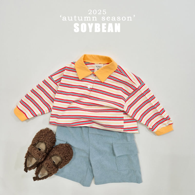 Soybean - Korean Children Fashion - #toddlerclothing - Corduroy Cargo Pants - 5