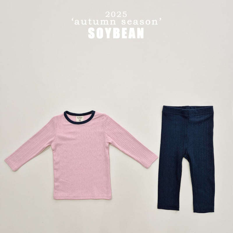 Soybean - Korean Children Fashion - #toddlerclothing - Two Tone Cozy Easywear - 9
