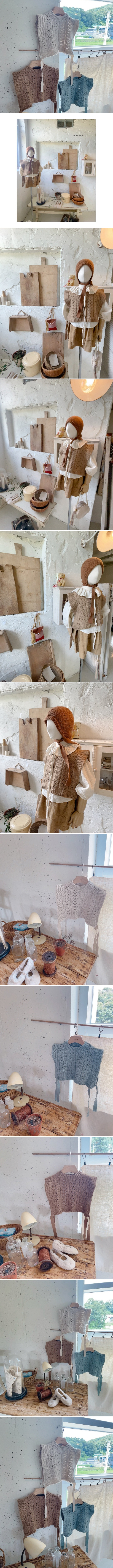 Studio M - Korean Children Fashion - #littlefashionista - Vanessa Strap Vest