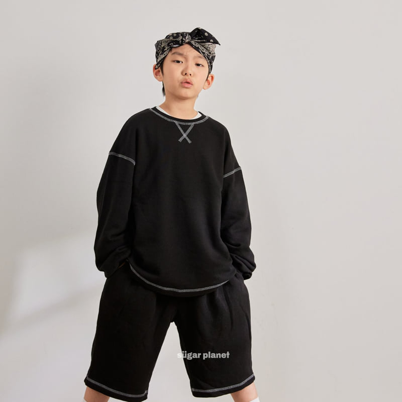 Sugar Planet - Korean Children Fashion - #kidzfashiontrend - Soft Stitch Set - 4