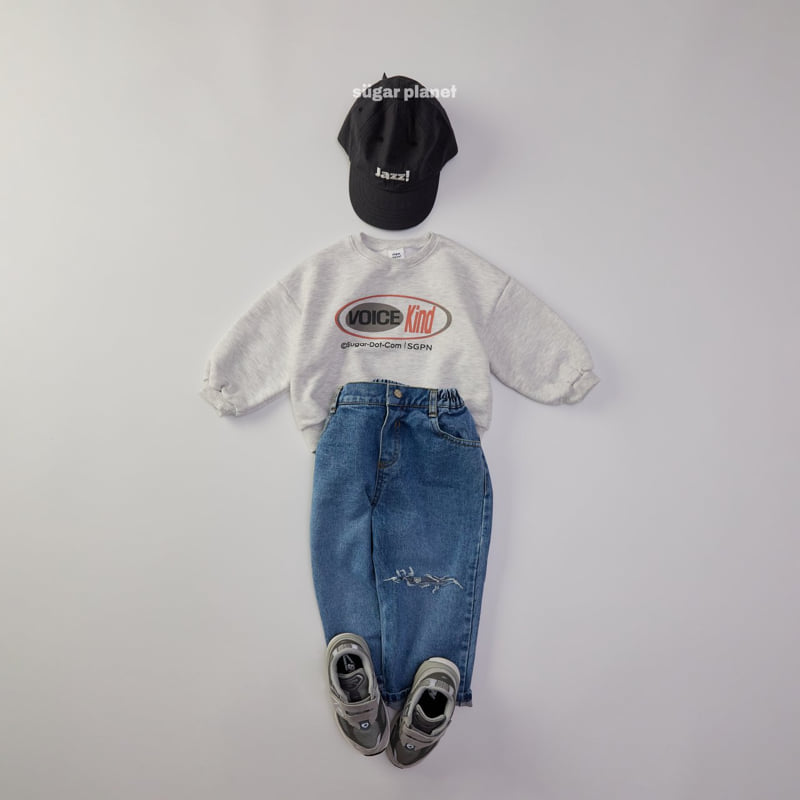 Sugar Planet - Korean Children Fashion - #childofig - Voice Sweatshirt - 12
