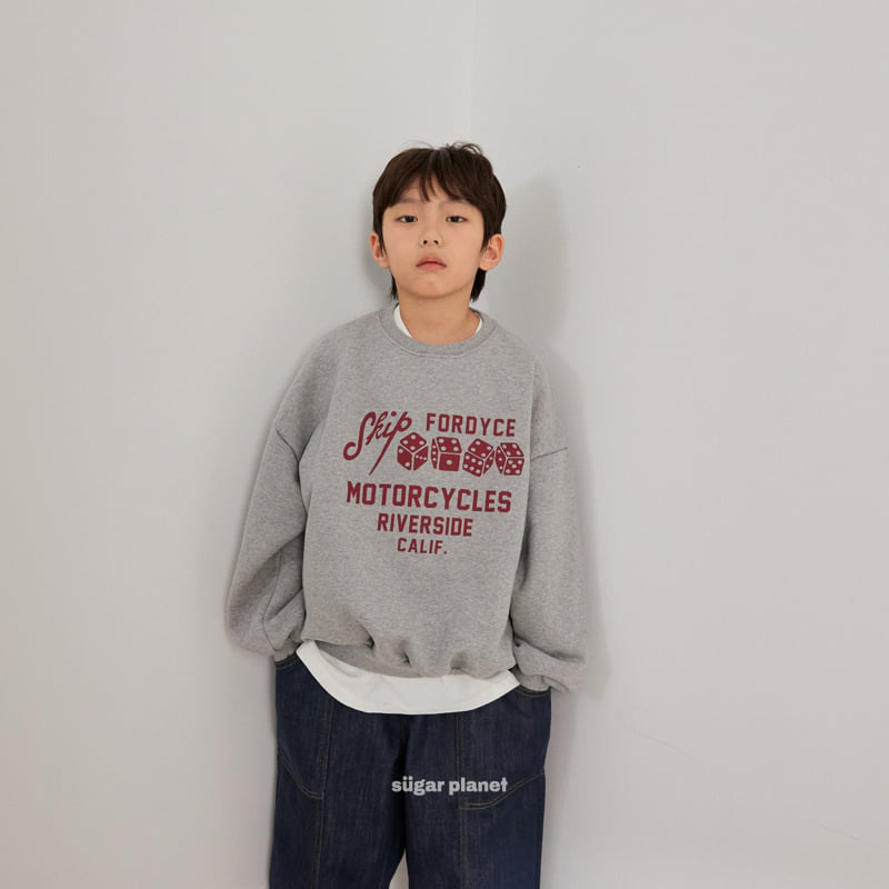 Sugar Planet - Korean Children Fashion - #childofig - Dice Sweatshirt - 10