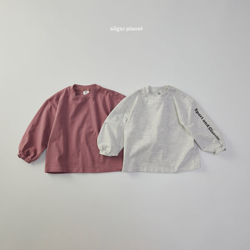 Sugar Planet - Korean Children Fashion - #childofig - Sporty Classic Tee
