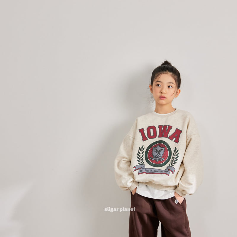 Sugar Planet - Korean Children Fashion - #childofig - Iowa Sweatshirt - 10