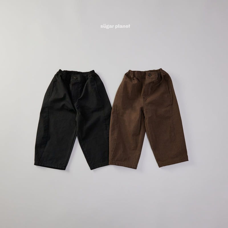 Sugar Planet - Korean Children Fashion - #childrensboutique - Curved Pants