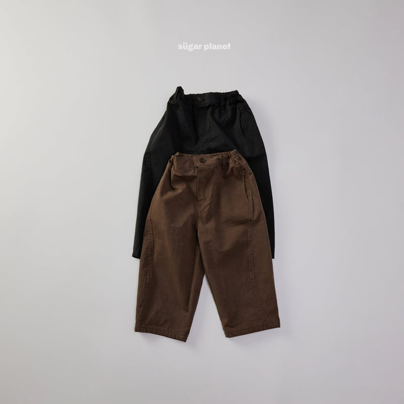 Sugar Planet - Korean Children Fashion - #designkidswear - Curved Pants - 2