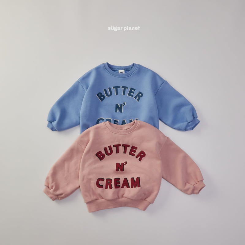 Sugar Planet - Korean Children Fashion - #designkidswear - Butter Sweatshirt