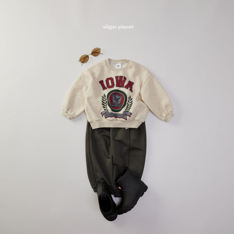 Sugar Planet - Korean Children Fashion - #designkidswear - Iowa Sweatshirt - 12