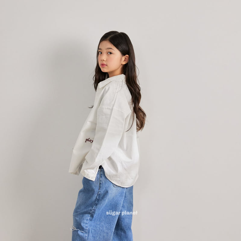 Sugar Planet - Korean Children Fashion - #discoveringself - Play Oxford Shirt - 11