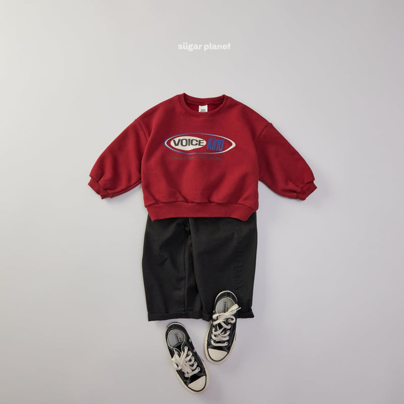 Sugar Planet - Korean Children Fashion - #fashionkids - Voice Sweatshirt - 2