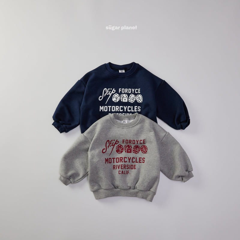 Sugar Planet - Korean Children Fashion - #fashionkids - Dice Sweatshirt