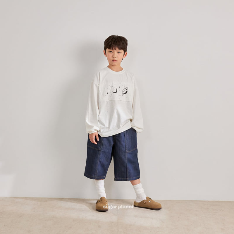 Sugar Planet - Korean Children Fashion - #kidsshorts - University Tee - 7