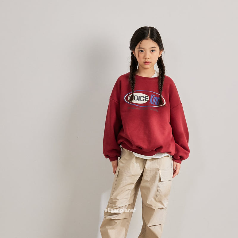 Sugar Planet - Korean Children Fashion - #kidsshorts - Voice Sweatshirt - 3