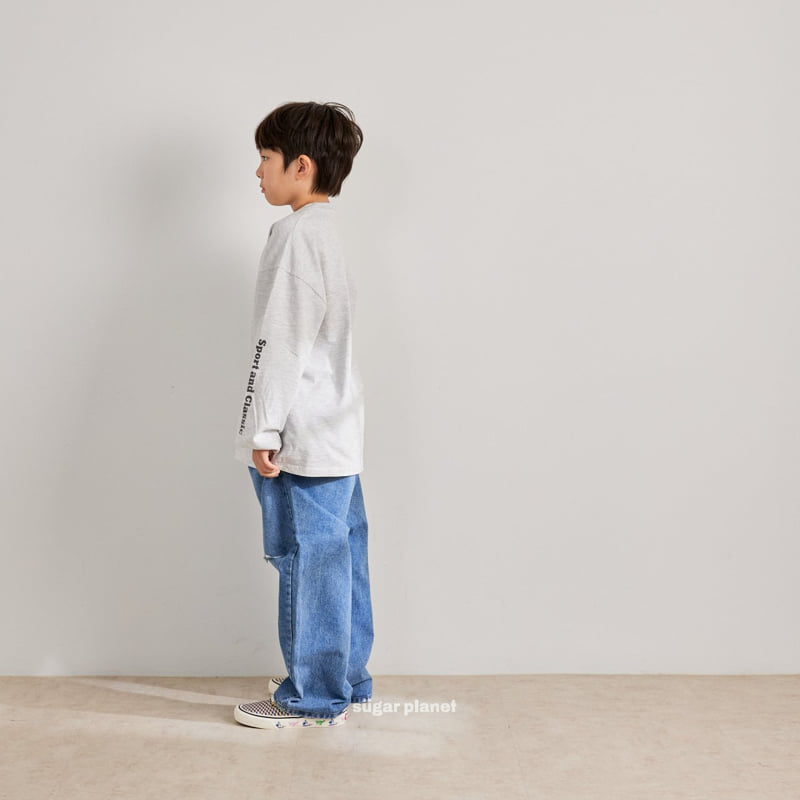 Sugar Planet - Korean Children Fashion - #kidsstore - Sporty Classic Tee - 7