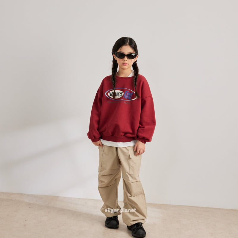 Sugar Planet - Korean Children Fashion - #kidzfashiontrend - Voice Sweatshirt - 5