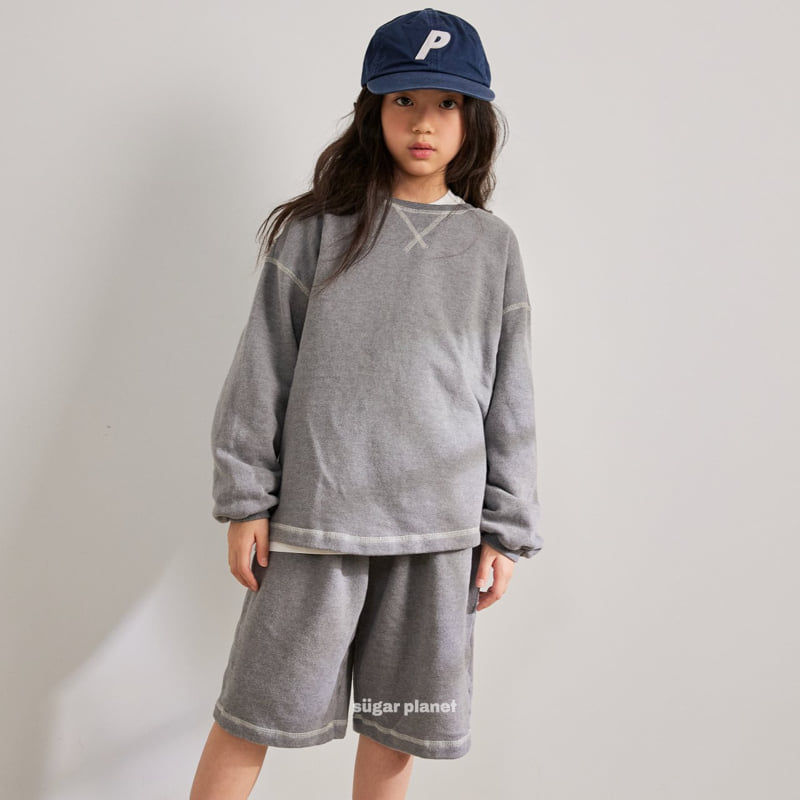 Sugar Planet - Korean Children Fashion - #kidzfashiontrend - Soft Stitch Set - 3
