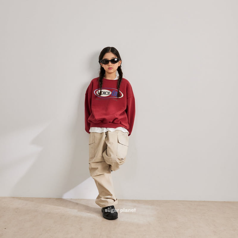 Sugar Planet - Korean Children Fashion - #littlefashionista - Voice Sweatshirt - 7