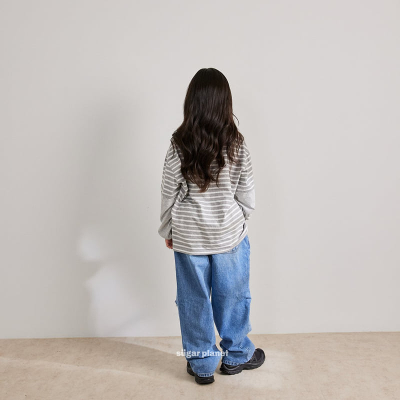 Sugar Planet - Korean Children Fashion - #littlefashionista - Love Layered Tee - 5