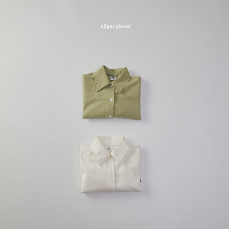 Sugar Planet - Korean Children Fashion - #magicofchildhood - Play Oxford Shirt - 2