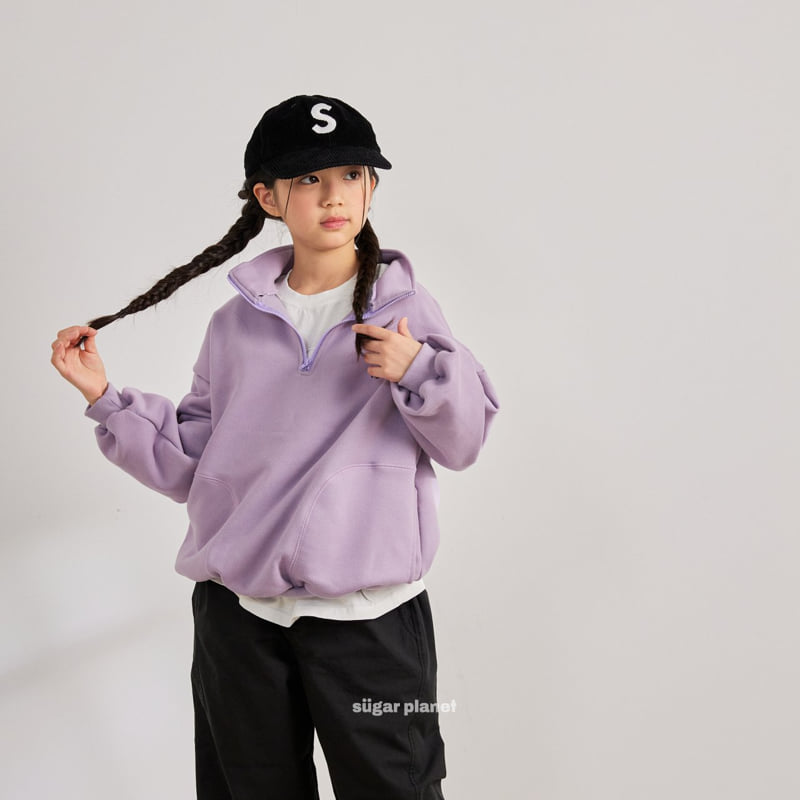 Sugar Planet - Korean Children Fashion - #magicofchildhood - Hollywood Half Zip-up - 5