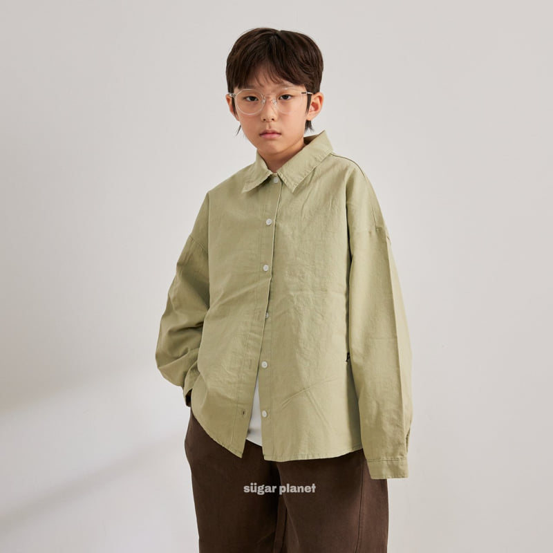 Sugar Planet - Korean Children Fashion - #minifashionista - Play Oxford Shirt - 3