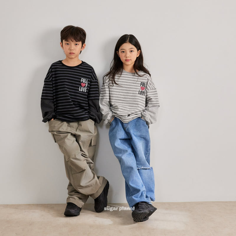 Sugar Planet - Korean Children Fashion - #minifashionista - This Is Wide Denim - 10