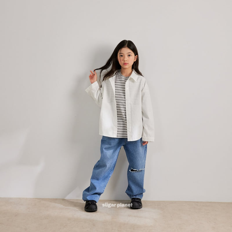 Sugar Planet - Korean Children Fashion - #minifashionista - Love Layered Tee - 7