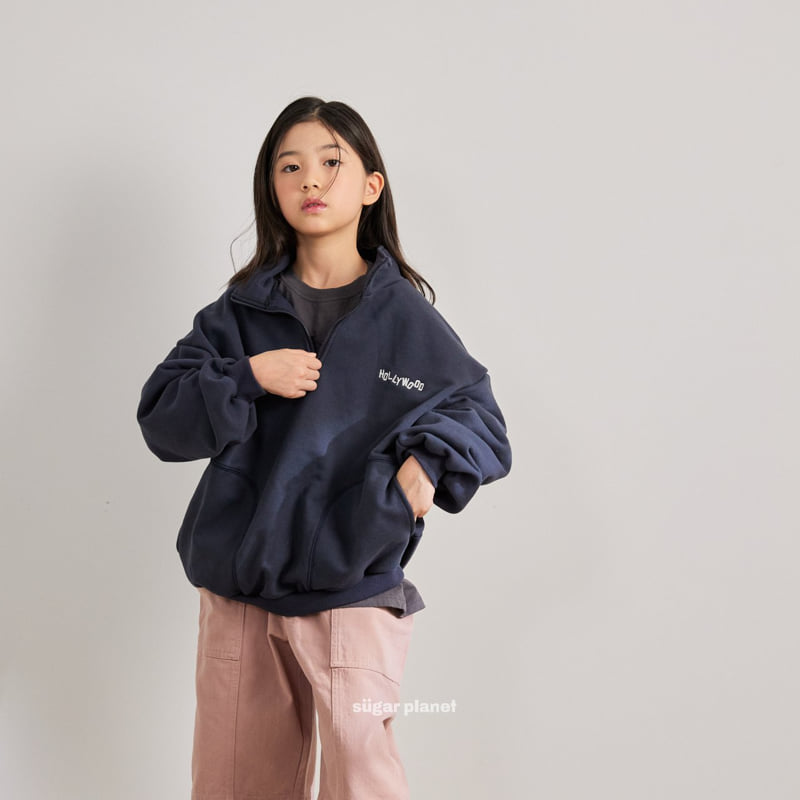 Sugar Planet - Korean Children Fashion - #minifashionista - Hollywood Half Zip-up - 6