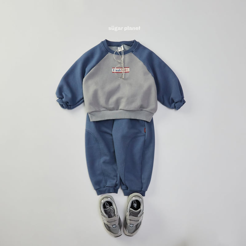 Sugar Planet - Korean Children Fashion - #prettylittlegirls - Fresh Raglan Sweatshirt - 2