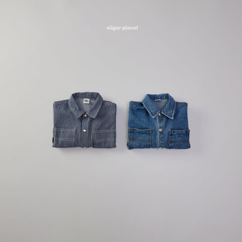 Sugar Planet - Korean Children Fashion - #prettylittlegirls - Work Carpenter Shacket - 12